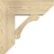 Ekena Millwork Legacy Slat Rough Sawn Bracket w/ Offset Brace, Douglas Fir, 8"W x 22"D x 22"H BKT0806X22X22LEC06RDF - alternate 4